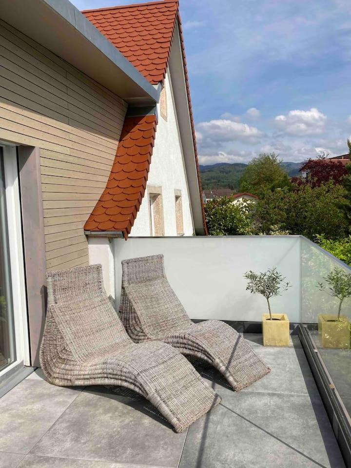 Neues Penthouse-Loft Mit Konuskarte Fuer Gratis Oepnv Lejlighed Ehrenkirchen Eksteriør billede